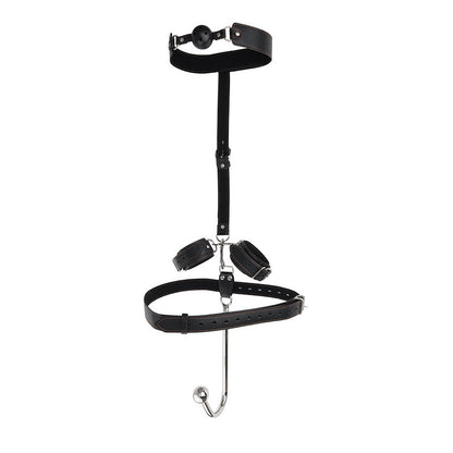 Anal Hook Set To Assist In Mandatory Binding Of Collars And Handcuffs