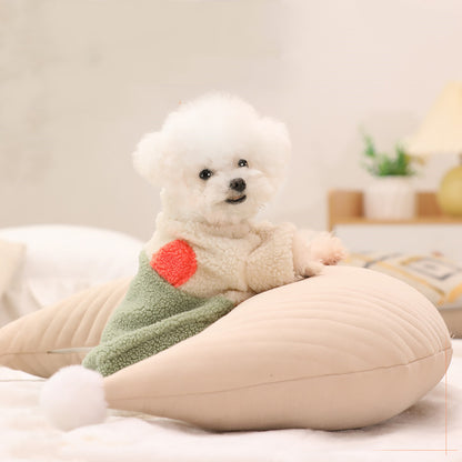 Pet Autumn And Winter Wool Proof Lamb Clothes