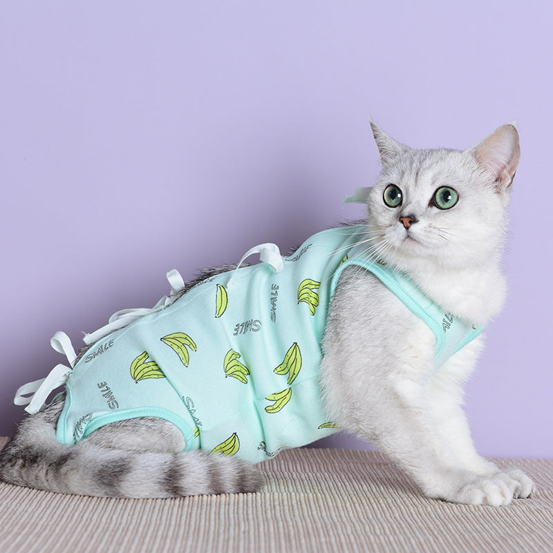 Anti-bite And Anti-licking Pet Clothes For Cats Sterilization After Surgery, Kitten Weaning Clothes